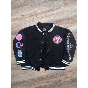 Disney Nightmare Before Christmas Sally Varsity Jacket Kids Size 10/12